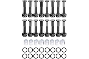 IMPORX Skateboard Hardware Kit - 1.15'' 29MM Deck Mounting Phillips Screws, Speed Washes and Spacers
