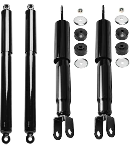 SCITOO Front & Rear Shock Struts Kit For 1992-1998 Chevy GMC C2500 – 4-Piece Set