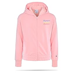 Champion Girls Sweatshirt Full Zip Up Fleece Girls