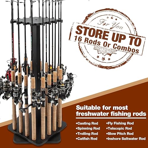 Rod Holder Fly Fishing Gear Organizer Ghosthorn Fishing Rod