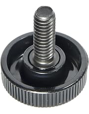 thumbnail image 2 of #8-32 X 3/8" Brass Knurled Thumb Screws – Flat Head, 25-Pack, Unbranded 2 of 5