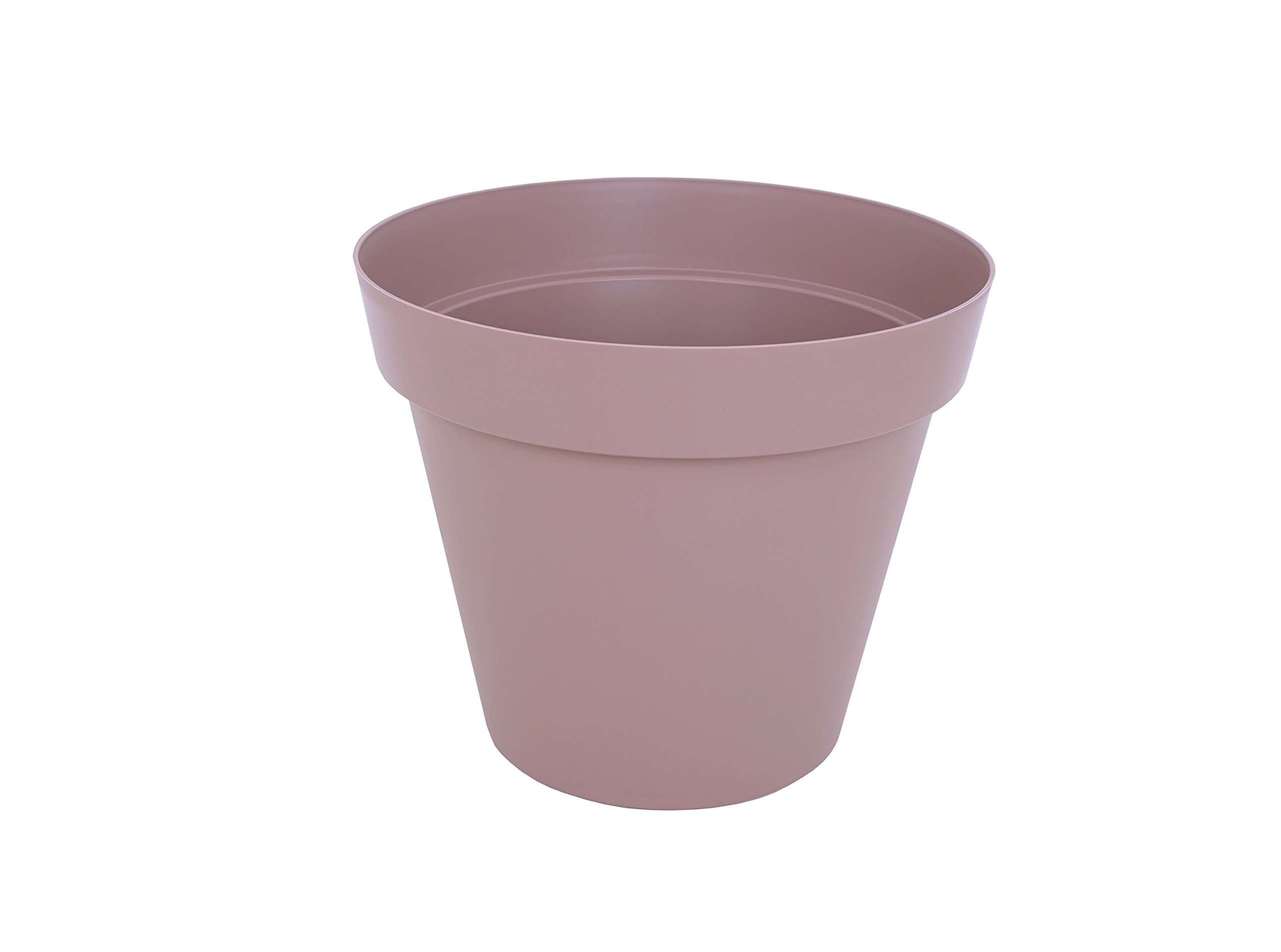 Artevasi Capri, Round plastic pot, 50cm, color: taupe