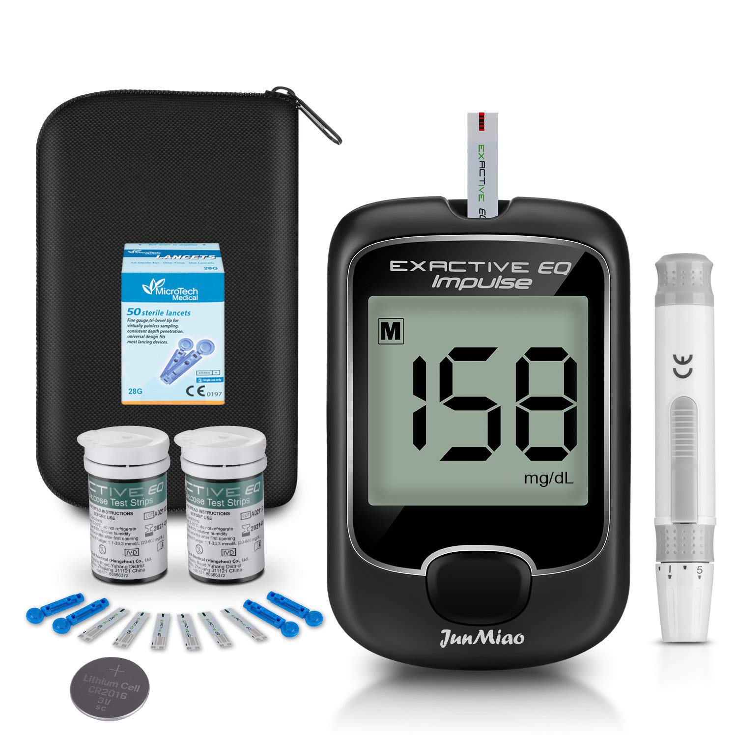 Mua 血糖値測定器 血糖測定器 検査キット 大画面グルコース計 デジタルハンドヘルド血糖モニター糖尿病テストメーターモニターキット付き50テストストリップ 50ランセット 日本語説明書付き Eq Tren Amazon Nhật Chinh Hang 21 Fado