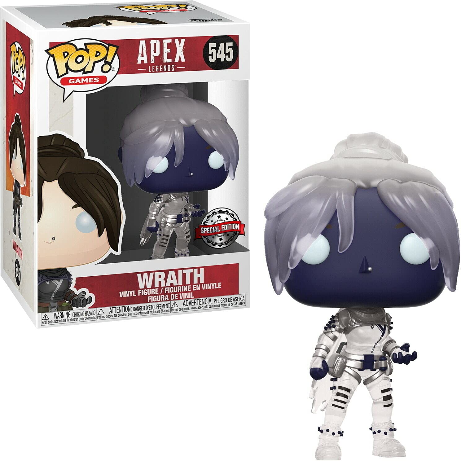 Funko Pop! Games: Apex Legends - Wraith (Translucent)