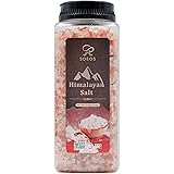 Soeos Himalayan Salt, Pink Salt, 2.4 lb (38.8oz). Himalayan Pink Salt, Coarse Grain Himalayan Salt, Natural Pink Salt - For G