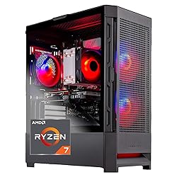Skytech Blaze4 Mini Gaming PC Desktop, Ryzen 7 5700