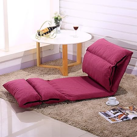 Sgdgvx Floor Chair Foldable Tatami Chair Lazy Sofa Bedroom