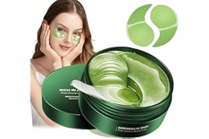 WINGLOV 60 PCS Under Eye Patches, Eye Masks, Reduce Under Eye Bags and Smooth Wrinkles, Eye Patches for Dark Circles, Puffy Eyes, Relieves Pressure, Revitalizing, Refreshing Eye Masks for Travel