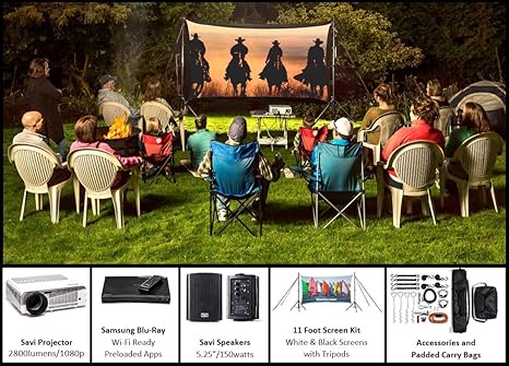 Backyard Theater Systems Recreation Series 11 Dual Screen Savi