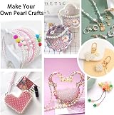 DTYDECLE 1680pcs Pearl Beads 6mm 28 Colors Glass Plastic Jewelry Making Kit view 5