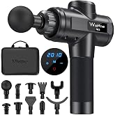 Muscle Massage Gun, Deep Tissue Percussion Massager for Body Relaxation | Portable Handheld Sport Massagers with Case, Quiet
