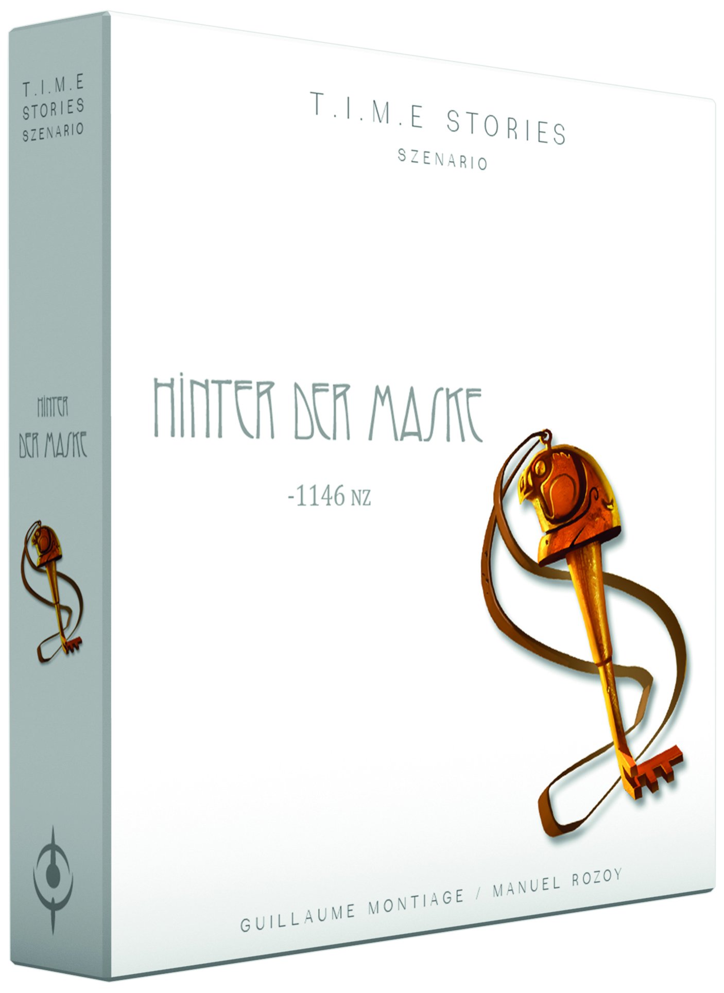 Space Cowboys, Time Stories Behind the Mask, Expansion, Connoisseur Game, Narrative Game, 2-4 Players, From 12+ Years, 60+ Minutes, German