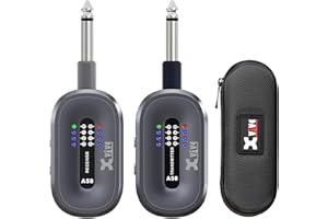 Xvive A58 Wireless Guitar System with 5.8GHz Transmitter and Receiver