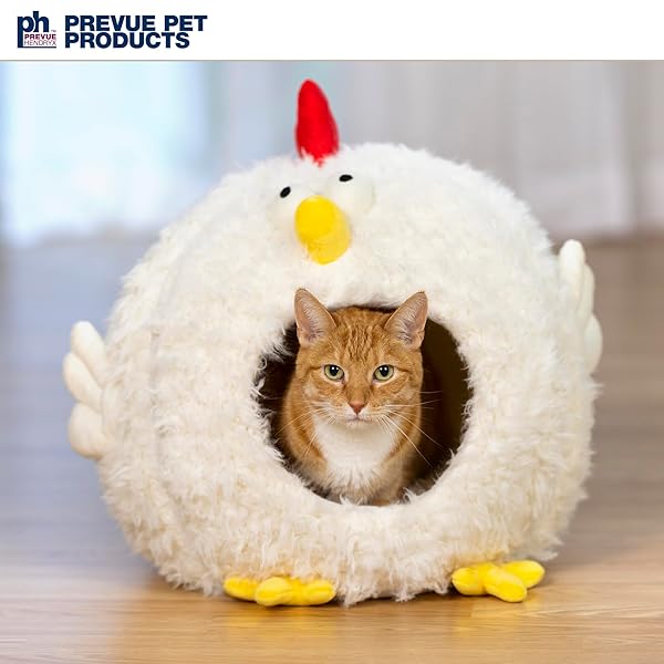 PREVUE PET PRODUCTS COMFY CHICKEN CAT AND DOG HIDEAWAY BED 7600