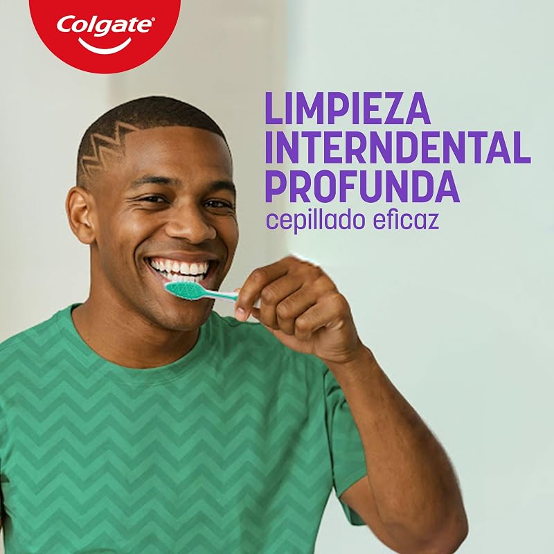 ZigZag, Escova de Dentes Média, Limpeza Interdentária, Pack 6