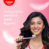 Colgate Sensitive Toothbrush Pack of 4 Ultra Soft Bristles for Sensitive Teeth view 3