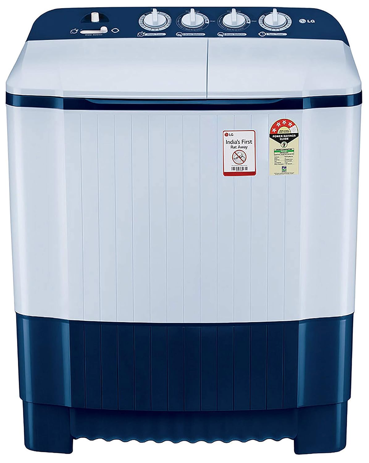4 Star SemiAutomatic Top Loading Washing Machine LG 6.5 Kg Best