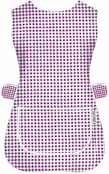LINEN CLOSET Unisex Tabard Apron with Pockets 65/35 Poly Cotton