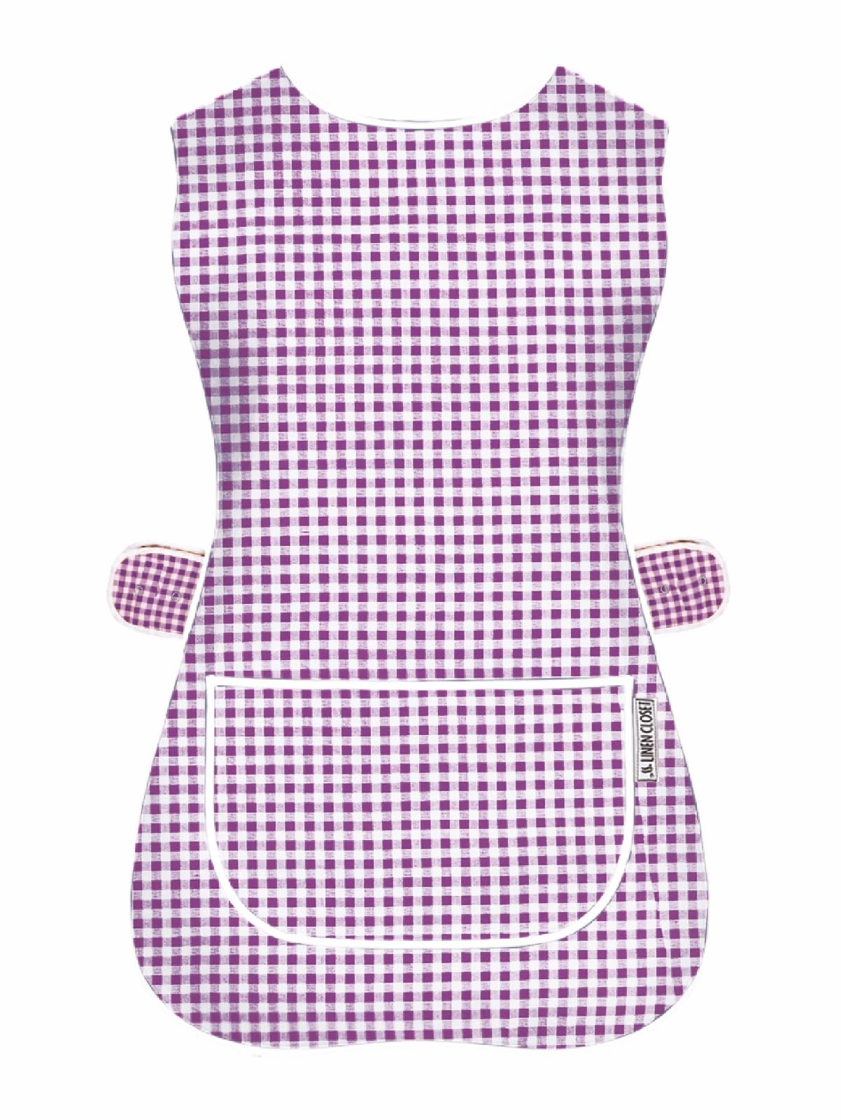 LINEN CLOSET Womens Tabards with Pockets for Men Ladies Cleaning Catering Chef Kitchen Aprons Unisex Hygea Tabard Apron Work Tabards — image 1