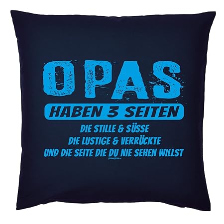 Tini Shirts Lustiges Opa Sprüche Kissen Motiv Spruch Großvater