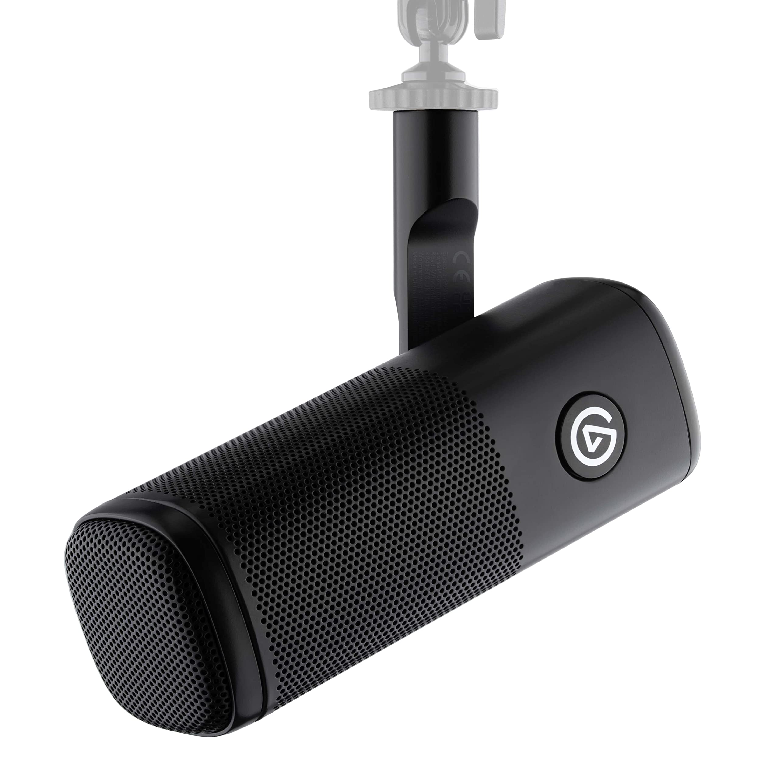 Elgato Wave DX - Dynamic XLR Microphone, Cardioid pattern, Noise Rejection, speech optimised for Podcasting, Streaming, Broadcasting, No Signal Booster Required, works with any Interface, for Mac, PC