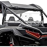 StarknightMT 2024+ RZR XP 1000 Rear Windshield Vent Thicken Clear Hard PC | Compatible with Polaris RZR XP 1000, XP S 2024-2027; Waterproof, Anti-UV, Dustproof Back Window, UTV Accessories Parts