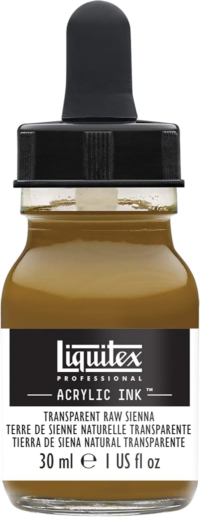 Liquitex Ink 30 ml Siena Natural Transparent - Professional Acrylic Paint