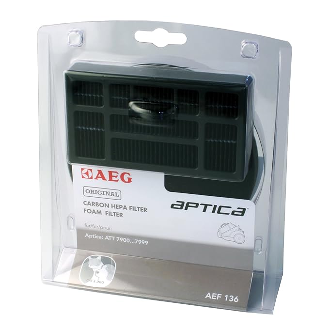 AEG AEF 136 Filter-Set (1 Hepafilter/1 Motorfilter) für AEG Aptica,ATT 79, Vampyr T10E