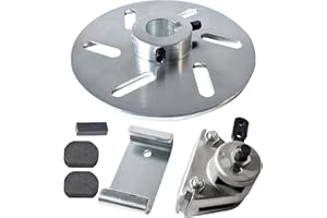JOIQEXJ Mechanical Disc Brake Caliper and Bracket with Pads Kit for Manco 9598 9597 Yerf-Dog Carter ASW Bristers Airheart MB-1 Predator 212cc 196cc gx160 Carter Drift Trike Rotor Go Kart