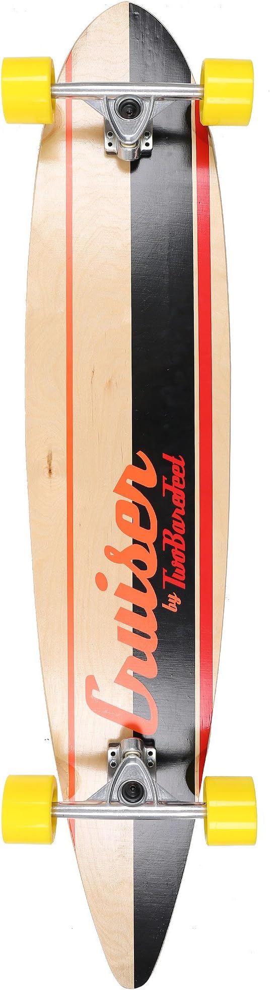 TBF PINTAIL longboard Skateboard - 824-46" x 9" Cruiser by two bare feet