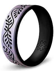 Knot Theory Laurel Silicone Ring in Lavender Purple