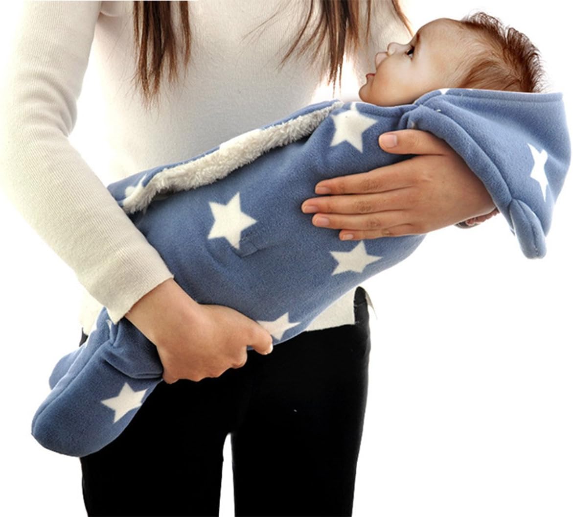 65cm Brun Clair Etoile Happy Cherry Gigoteuse Demmaillotage Avec Pieds Separe Couverture Chaud Hiver Bebe Fille Garcon En Flanelle Nids Dange Sac De Couchage Nouveau Ne 75 Vetements De Nuit Et Peignoirs Bebe