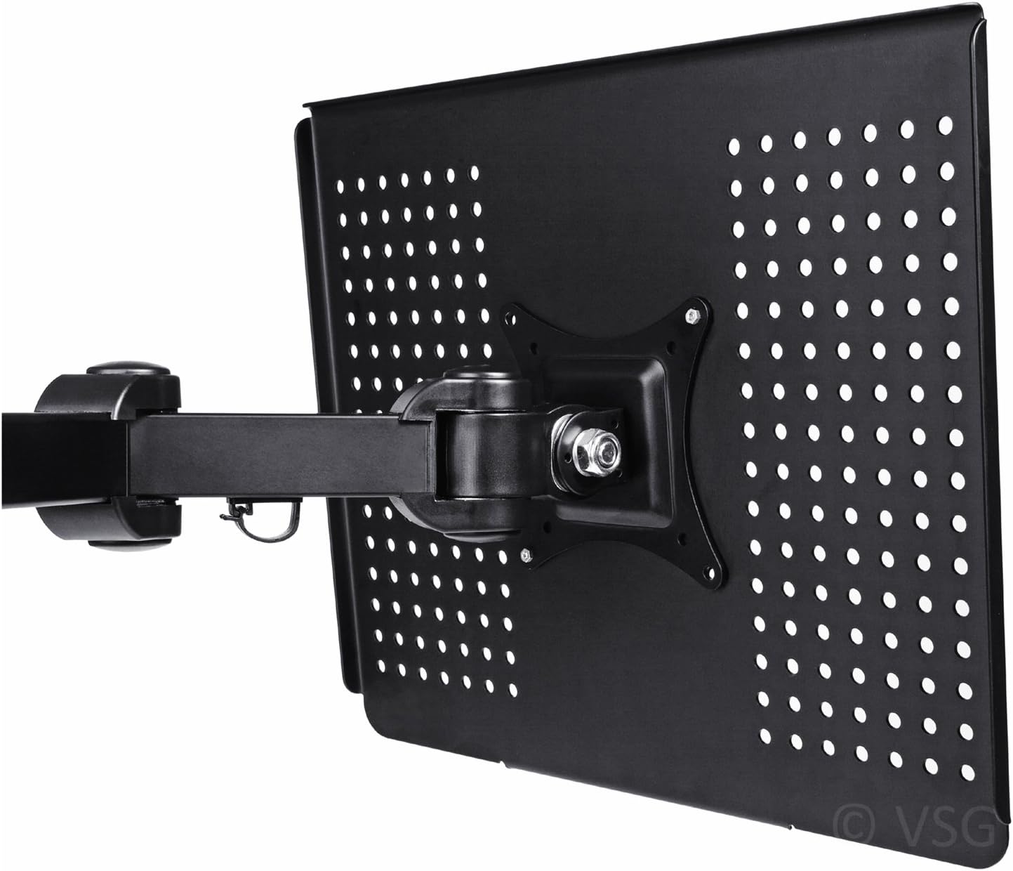 VSG Large notebook/Tablet/Laptop mount for all VESA monitor mounts / 35.5 x 30.0 cm/VESA 100x100 / Table mount/LCD TFT Display stands