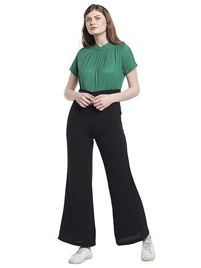 black and green jumpsuit