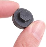 White Hinge 100x 16mm Dark Grey Hex Roofing Screws for 8mm Recess view 2