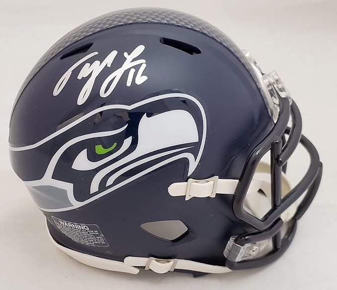 tyler lockett signed football