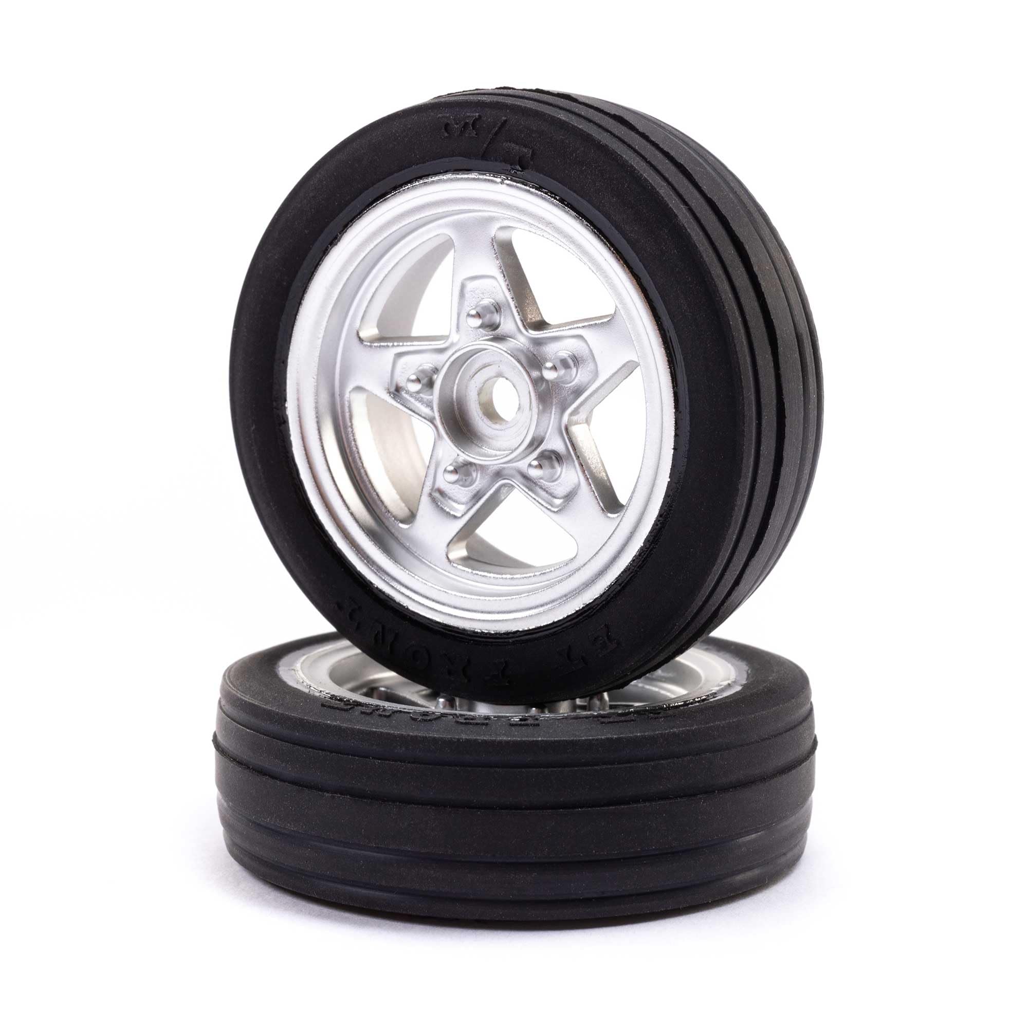 Losi Mickey Thompson Front Tire Premounted Mini Drag LOS41040 RC Tire