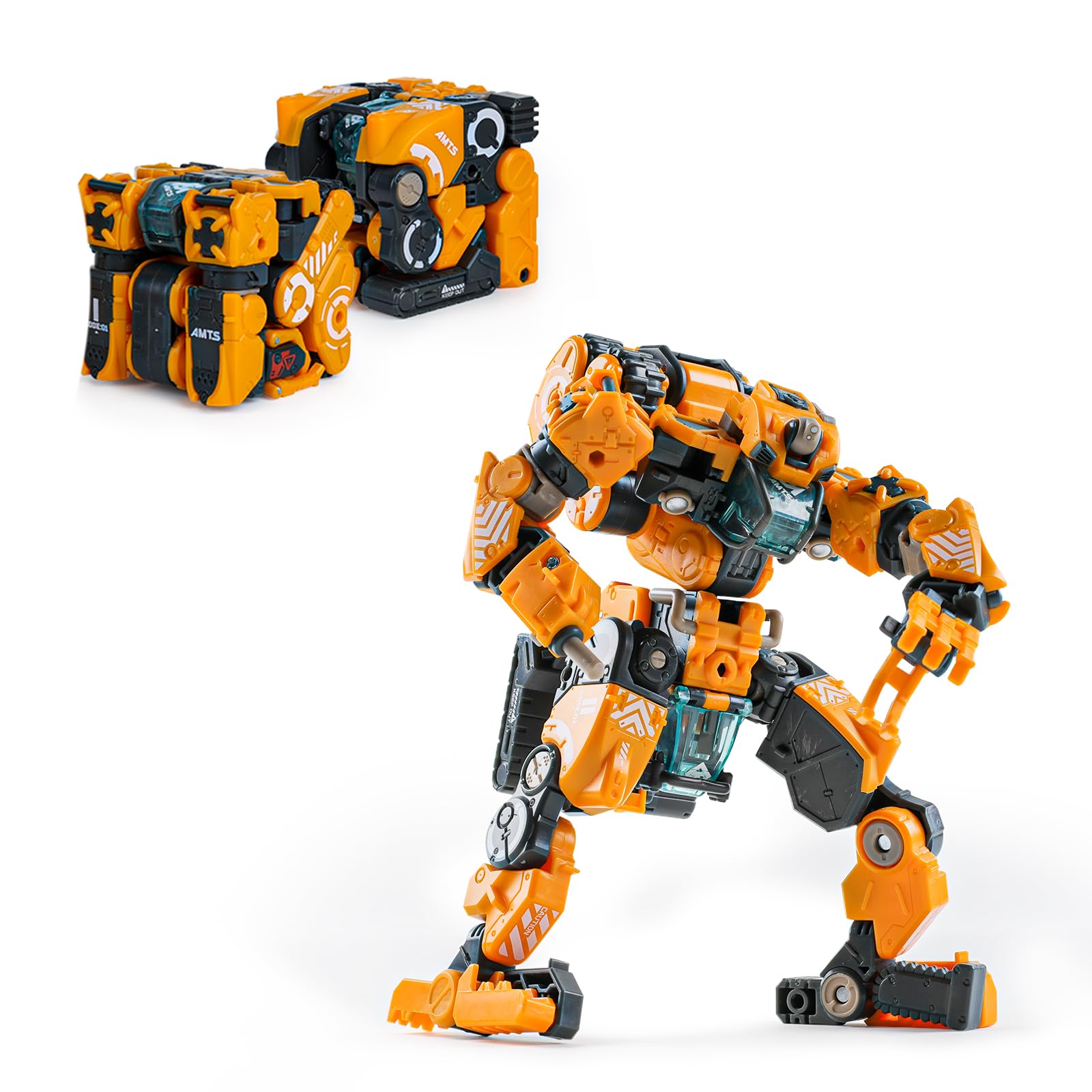 52TOYS MEGABOX MB-12 LANDBREAKER Transforming Figures, Collectible Action Figure with Accessories, Multicolored Gift for Boys