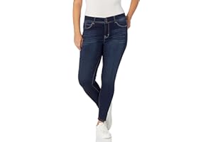 WallFlower Women's Ultra Skinny Mid-Rise Insta Soft Juniors Jeans (Standard and Plus)