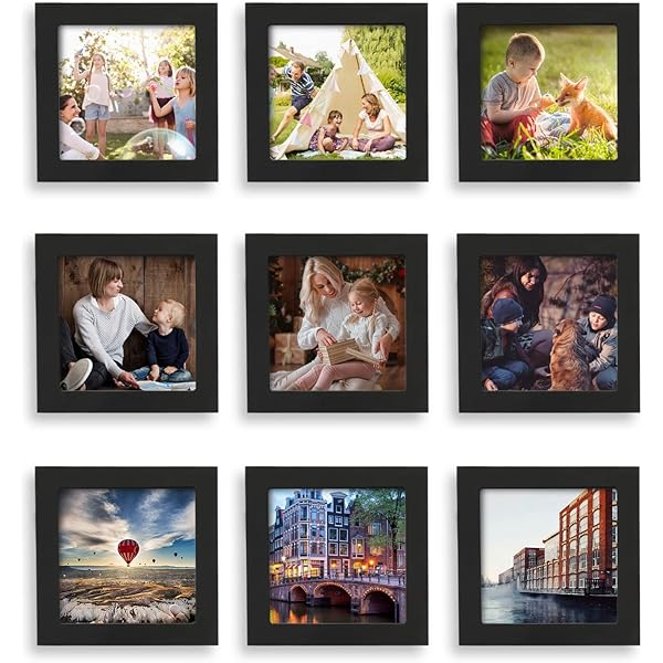 4 Inch Square Small Picture Frames 
