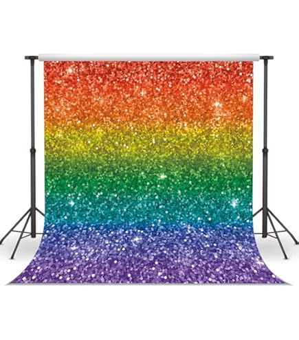 Amazon.com : Funnytree Colorful Brick Wall Backdrop LGBT Rainbow