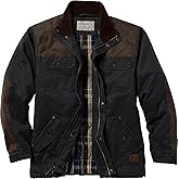 Legendary Whitetails mens Barn Chore Coat Vintage Work Jacket Waxed Cotton Water Resistant