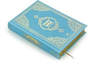 DECORET The Holy Quran: English Translation of The Noble Qur'an | English Translate Thermo Leather Covered Quran | Quran Size: 8.0 * 5.5 İnch / 20 * 14 cm Great Ramadan Gifts for Muslim Men,Women