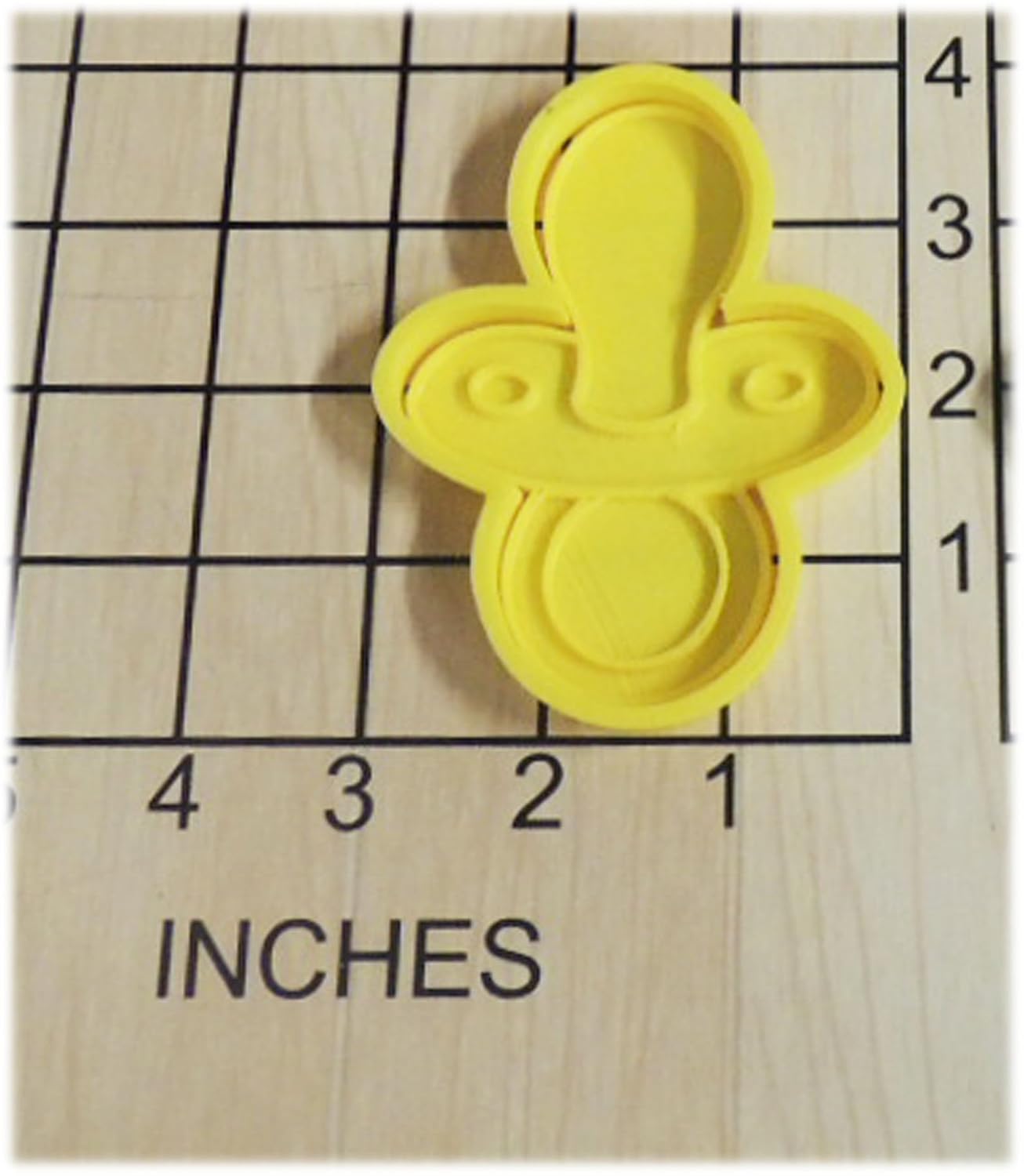 Pacifier shape baby shower Cookie Cutter and Stamp 1093