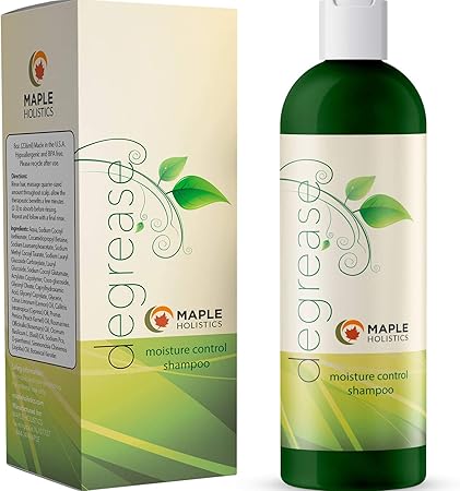 Amazon Maple Holistics 油性髪 油性頭皮用シャンプー 女性 男性用天然頭皮のトリートメント 美しいオイルフリーのヘアケア 明確なシャンプー硫酸フリー Maple Holistics シャンプー 通販