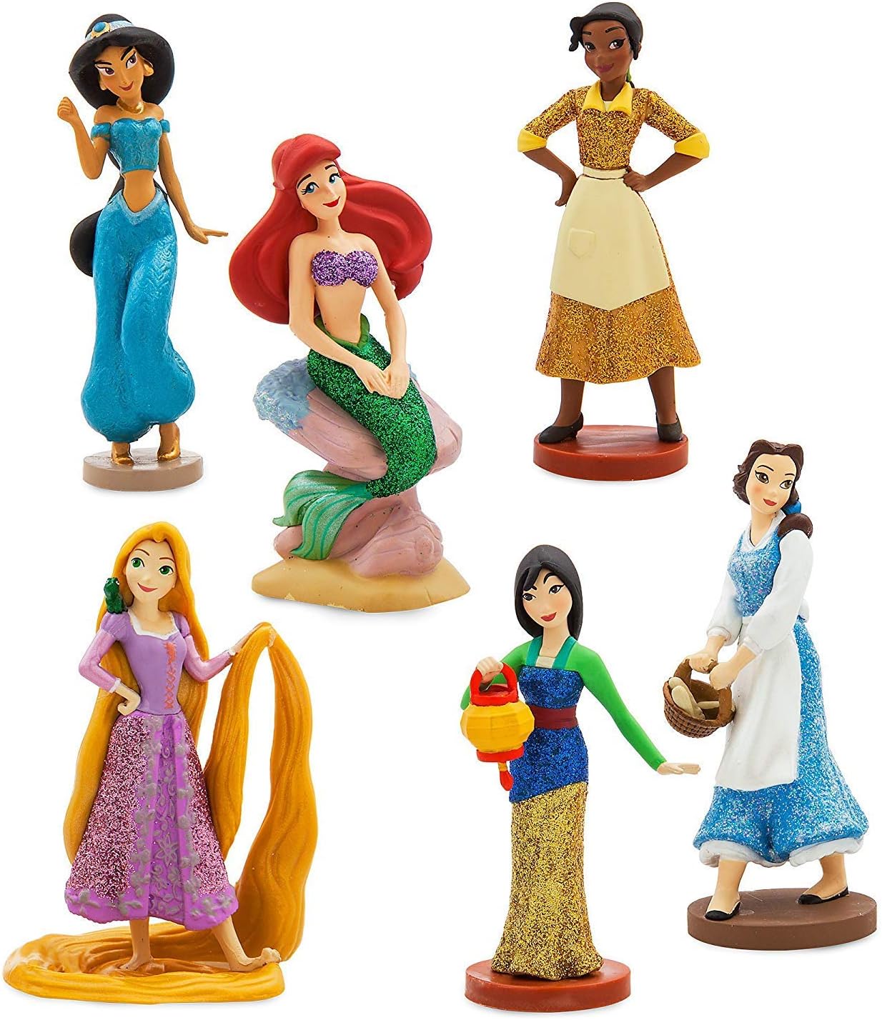 Disney Princess Figure Play Set - ''Once Upon a Time'' Playset of 6 Figurines
