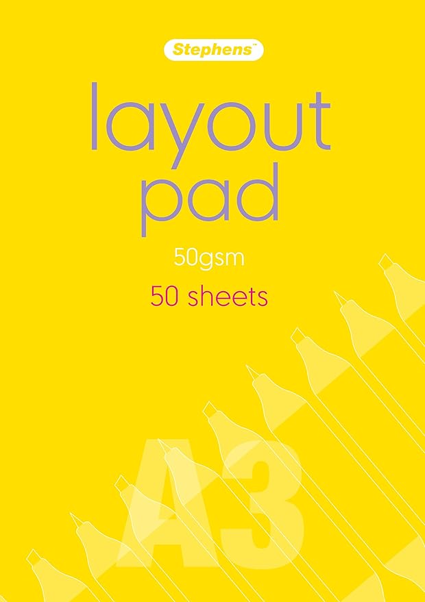Stephens A3 Layout Pad Amazon.co.uk Office Products