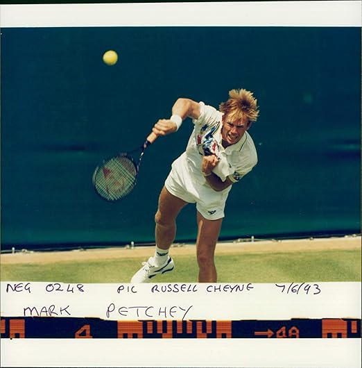 Amazon.com: Vintage photo of Tennis Player Mark Petchey: Entertainment Collectibles