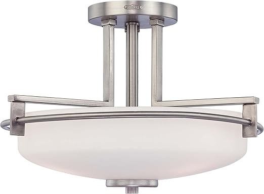 Quoizel Ty1716an Taylor Semi Flush Mount Ceiling Lighting 3 Light