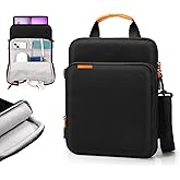 TiMOVO 13 Inch Tablet Handbag with Shoulder Strap for iPad Air 13" M3 2025, iPad Pro 13", iPad Pro 12.9", Galaxy Tab S9 Plus/S10+/S10 Plus/S9 FE+/S9 FE Plus 12.4", Remarkable Paper Pro 11.8", Black